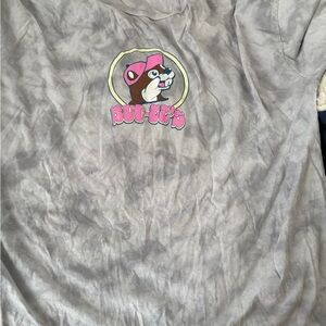 Gray Buc-ee's Women's Short Sleeve Tee